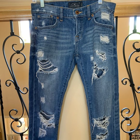 Lucky Brand Denim - Lucky Brand Ripped Jeans